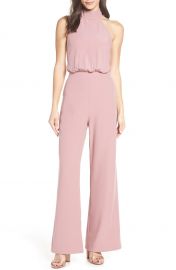 Lulus Moment for Life Halter Jumpsuit   Nordstrom at Nordstrom